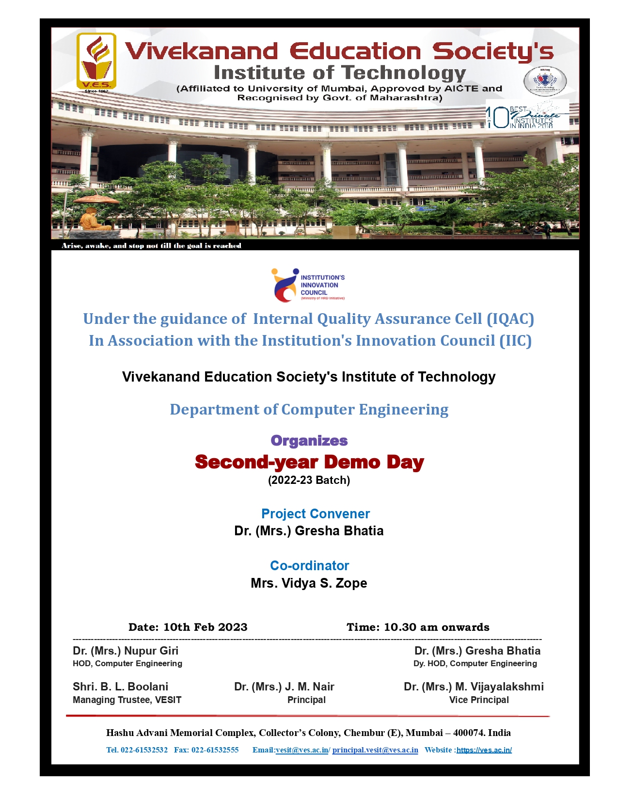 Second-year Demo Day (2022-23 Batch)